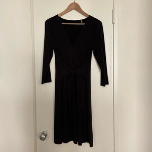 Tahari Faux Wrap Dress